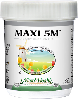 Maxi Health - Maxi 5M - Children's Probiotic 500 Million Live & Active CFUs - 2 oz Powder - DoctorVicks.com