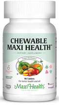 Maxi Health - Chewable Maxi Health - Multivitamin & Mineral - Cherry Flavor - 90 Chewies -  DoctorVicks.com
