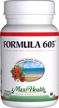 Maxi Health - Formula 605 - Melatonin 3 mg - 60/120 MaxiCaps - DoctorVicks.com