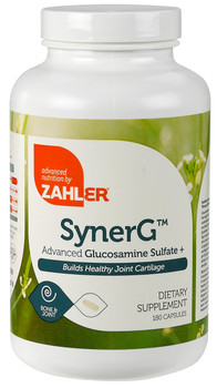 Zahler's - SynerG - Glucosamine, MSM & Bromelain - 120 Capsules - DoctorVicks.com
