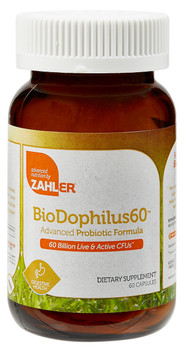 Zahler's - BioDophilus - 60 Billion Live & Active CFUs - 60 Capsules - DoctorVicks.com
