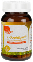 Zahler's - BioDophilus - 25 Billion Live & Active CFUs - 60Capsules - Glass - DoctorVicks.com