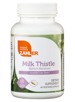 Zahler's - Milk Thistle - Liver Formula - 60 Capsules - DoctorVicks.com