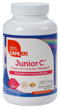 Zahler's - Junior C 250 mg - Orange Flavor - 180 Chewies - DoctorVicks.com
