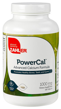 Zahler's - PowerCal Tabs - Calcium Formula - 180 Tablets - DoctorVicks.com