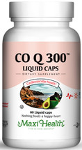 Maxi Health - Co Q 300 mg - 60 Liquid MaxiCaps
