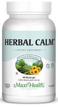 Maxi Health - Herbal Calm - St. John's Wort - 60 MaxiCaps - DoctorVicks.com
