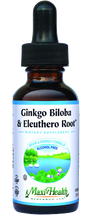 Maxi Health - Ginkgo Biloba & Eleuthero Root - Brain, Memory & Energy Formula - 1 fl oz - DoctorVicks.com