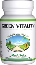 Maxi Health - Green Vitality - Energy Formula - 180 Tablets - DoctorVicks.com