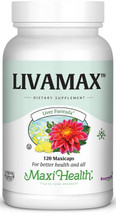 Maxi Health - Livamax With Milk Thistle - Liver Formula - 60/120 MaxiCaps - DoctorVicks.com