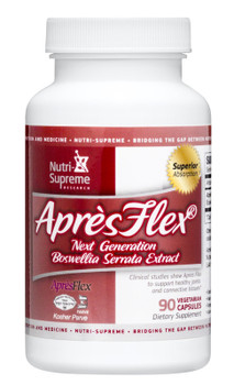 Nutri Supreme - AprésFlex - Boswellia Serrata Extract 100 mg - 90 Capsules - Front - DoctorVicks.com