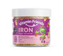 Vitamin Friends - Iron as Ferrous Fumarate 15 mg -  Elemental Iron per Gummy 5 mg - Strawberry Flavor - 60 Gummy Bears - DoctorVicks.com