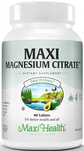 Maxi Health - Maxi Magnesium Citrate Tablets 400 mg - 90 Tablets