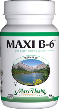 Maxi Health - Maxi B-6 100 mcg - 100 Tablets - DoctorVicks.com