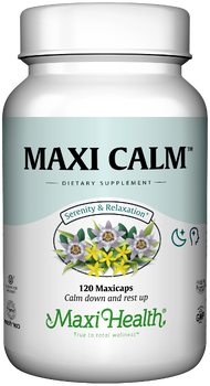Maxi Health - Maxi Calm - Stress Reliever - 100 MaxiCaps - DoctorVicks.com