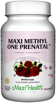 Maxi Health - Maxi Methyl One Prenatal - 60 MaxiCaps - DoctorVicks.com