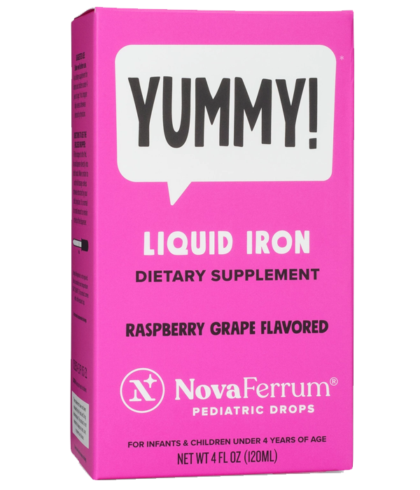 NovaFerrum Kosher Liquid Iron Pediatric Drops 15 mg Iron For Infants