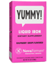 NovaFerrum - Kosher Liquid Iron Pediatric Drops - 15 mg Iron For Infants - Raspberry Grape Flavor - 4 fl oz - Actual Box - DoctorVicks.com