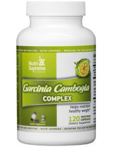 Nutri Supreme - Garcinia Cambogia Complex - Healthy Weight Formula - 120 Capsules - Front - DoctorVicks.com