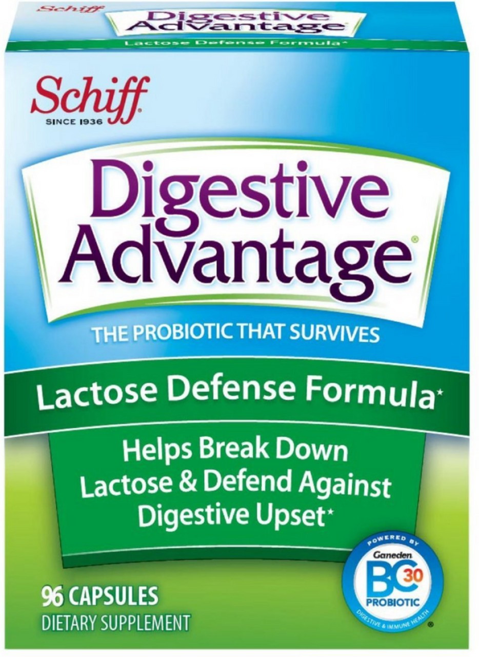 Schiff Digestive Advantage Lactose Defense Formula 96