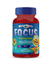 Vitamin Friends - FOCUS Berries Natural Flavor - 60 Gummy Bears - DoctorVicks.com