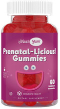 Maxi Health Kosher Prenatal Gummies -  60 Gummies