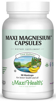 Maxi Health - Maxi Magnesium Capsules - 90 MaxiCaps - DoctorVicks.com