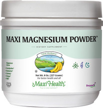 Maxi Health - Maxi Magnesium Citrate Powder 500 mg - 8 oz Powder - DoctorVicks.com