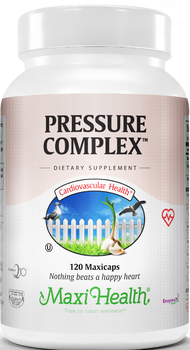 Maxi Health - Maxi Pressure Complex - Kosher Blood Pressure Formula - 120 MaxiCaps - DoctorVicks.com