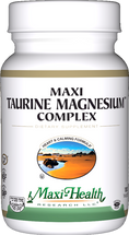 Maxi Health - Maxi Taurine Magnesium Complex - Heart & Calming Formula - 100 Tablets - DoctorVicks.com