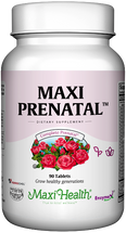 Maxi Health - Maxi Prenatal - 90 Tablets - New - DoctorVicks.com
