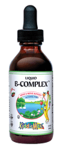Maxi Health - KiddieMax - Liquid B-Complex - Berry Flavor - 2 fl oz - DoctorVicks.com
