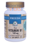 Freeda Vitamins - Vitamin B1 (Thiamin) 100 mg - 100 Tablets - © DoctorVicks.com