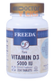 Freeda Vitamins - Vitamin D3 5000 IU - 250 Tablets - © DoctorVicks.com