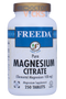 Freeda Vitamins - Magnesium Citrate 400 mg - 250 Tablets - © DoctorVicks.com