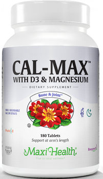 Maxi Health - Cal-Max - Calcium, Magnesium & D3 - DoctorVicks.com