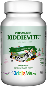 Maxi Health - KiddieMax - Chewable Kiddievite - Multivitamin & Mineral - Bubble Gum Flavor - 90 Chewies - DoctorVicks.com