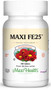 Maxi Health - Maxi FE 25 mg - Iron as ferrous fumarate - 100 Tablets - DoctorVicks.com