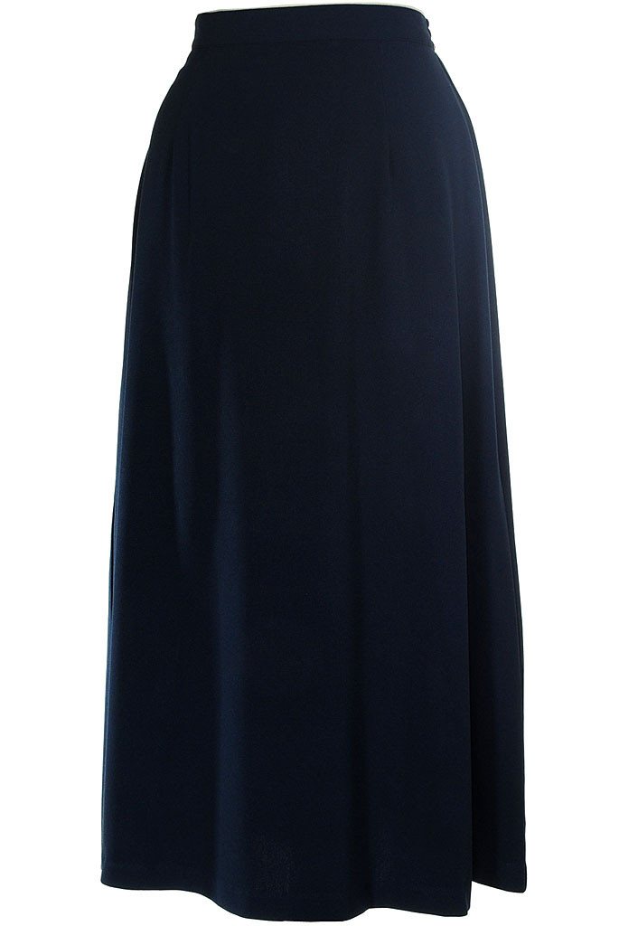 Long, modest skirt - Classic A-Line in navy