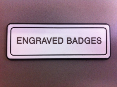 Engraved Name Badges