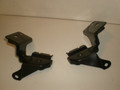 1994-1998 Ford Mustang Convertible Seat Safety Belt Front Mounting Brackets Braces Lx Gt Cobra