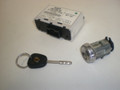 1998-2002 Jaguar XJ8 Vanden Plas Key Chip Transponder Module Cylinder & Key LNC 2665 AA