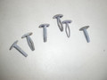 1971-1972-1973 Ford Mustang Gauge Cluster Clear Lens Pins Clips Set