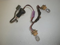 1987-1993 Ford Mustang Convertible Trunk Mount Third Brake Light Stop Wire Harness Bulb Socket E9ZB-13A613-AA