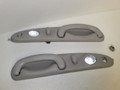 1995-1997 Lincoln Continental Gray Headliner Rear Grab Handles Clothes Hooks & Light F5OY-5431407-Bam F50Y-543106-Bam