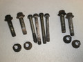 1997-2002 Ford Escort Tracer Front Suspension Disc Brake Caliper & Spindle Mounting Bolts