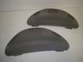 1996-1999 Ford Taurus Gray Rear Window Panel Speaker Grills Left Right Covers
