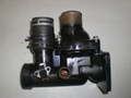 2000-2002 Jaguar S Type 4.0 V8 Thermostat Housing Filler Cap Bleeder Coolant Manifold