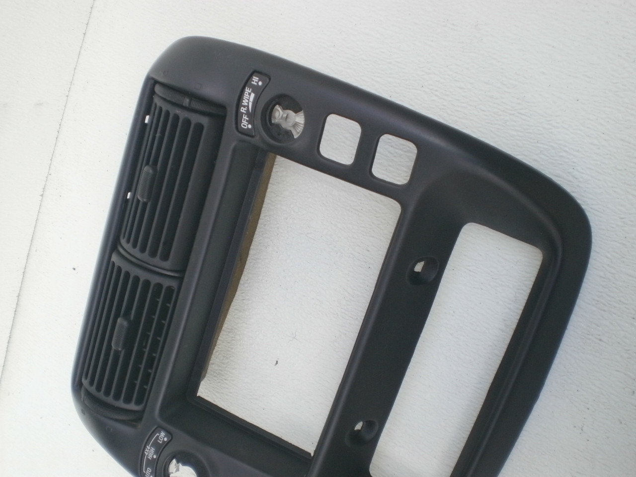 1995 to 2004 FORD RANGER EXPLORER RADIO DASH VENT TRIM BEZEL Wood 4x2 Wiper Fog Def