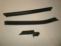 2005-2009 Ford Mustang Convertible Top Left Side Window Glass Weatherstrip 3 Seals 5R3Z-7653987-A 4R3Z-7651564-A 4R3Z-7654001-AA